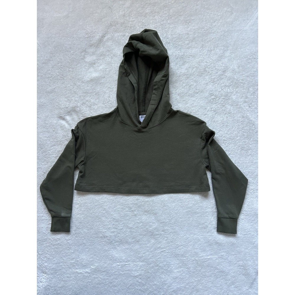 Balera green cropped hoodie Size Kids Small SC #dancewear #cropped
